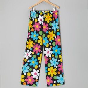 BEEPOSH Melissa & Doug Bloomer Floral Print Pajama Pants Girls size XS 4-6